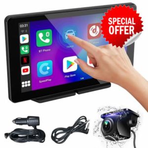 7” Wireless Carplay Screen for Car