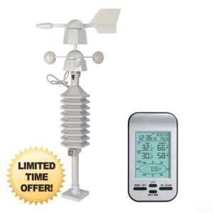 Digital wireless weather station