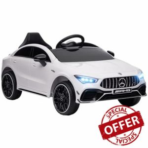 AIYAPLAY Mercedes-AMG CLA 45 Licensed 12V Kids Electric Car