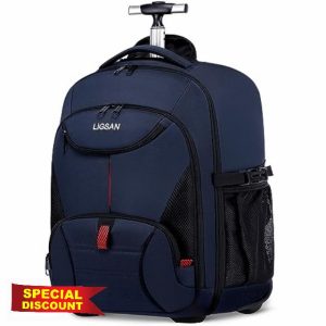 Travel Backpack with Wheels 55x36x25 cm