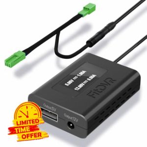 FitDVR Dash camera Power Adapter(3-Pin) for Volvo