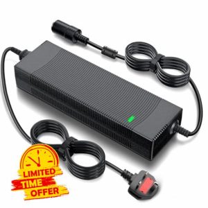 BGFOX 15A/180W AC 110V-240V to DC 12V Converter with Cooling Fan