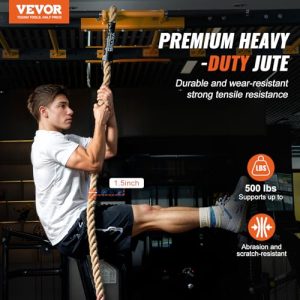 1.5" Diameter 25 ft Length Gym Fitness Training Rope