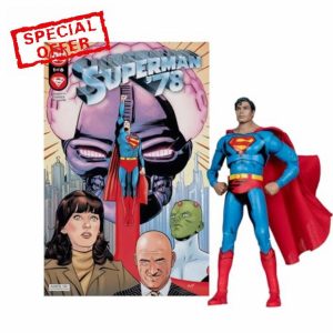 McFarlane DC Direct Page Punchers Superman (Superman '78) 7in Figure with Comic Toys