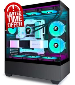 FOIFKIN PC Case - Pre-Installed 5 PWM ARGB Fan