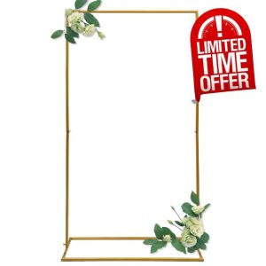 Tagtuell Wedding Arch Backdrop Stand