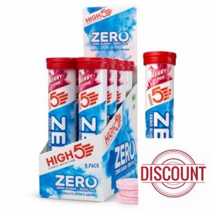 HIGH5 ZERO Electrolyte Tablets | Hydration Tablets Enhanced with Vitamin C | 0 Calories & Sugar Free | Boost Hydration