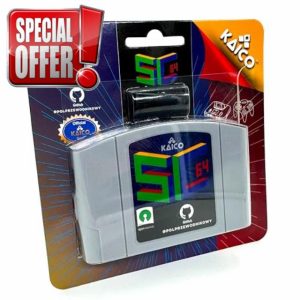 Kaico Edition SummerCart64 Open Source N64 Flash Cart with 64DD Support and Full N64 Compatibility - EverDrive x7 Competitor - N64 Compatible Game Cartridge with 8GB Micro SD card - SC64 Summer Ca
