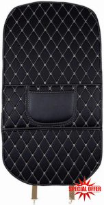 ZDDYUU 2 PCS Car Seat Kick Mat for VOLVO XC40 XC 40 2018-2024