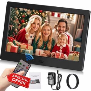 Digital Photo Frame - No WiFi Digital Picture Frame 10.1 Inch
