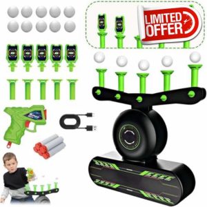 Glow-in-The-Dark Shooting Target Practice Kids Shooting Toy Gun Set