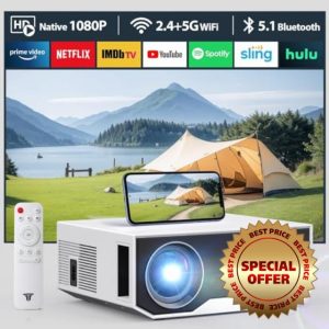 ZDK 2024 New 1080P Projector with 5G WiFi