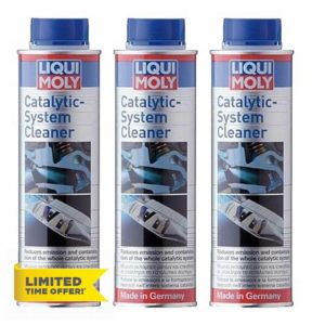 Catalytic Converter Cleaner Cleans Entire Petrol Fuel System 3x300ml