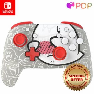 PDP Nintendo Switch Rematch GLOW Wireless Controller- Boo-Hoo- With motion