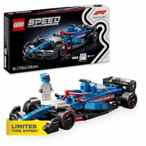 LEGO Speed Champions Visa Cash App RB VCARB 01 F1 Car Model Set for Adults
