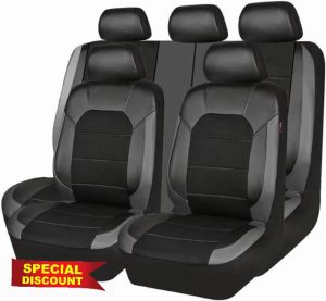 HESHS Car Seat Covers Full Set for Toyota Yaris (XP150) 3.Gen 2013-2020