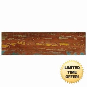 idaXL Reclaimed Wood Table Top - Rustic Dining Surface