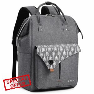Lekesky Laptop Backpack Women 15.6-17 Inch laptop Rucksack Bag