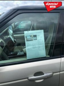 Forecourt Direct A4 Car Sales Specification Sheet Holders - Pack of 10