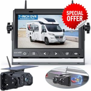 VASTEND Solar Reversing Camera Wireless