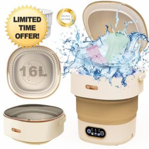 Portable Washing Machine with Spin Dryer