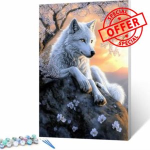 FANLIGZU Painting by Number Kits for Adult