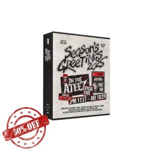ATEEZ 2025 Season's Greetings (via DHL Express)