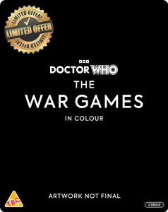 Doctor Who: The War Games in Colour Steelbook