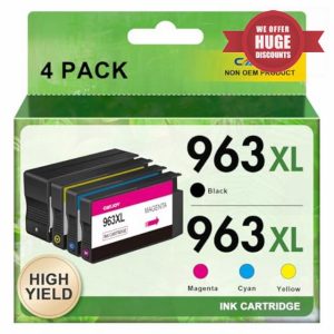 CATJOY 963XL Ink Cartridges Multipack Compatible for HP 963XL HP 963 for HP Officejet Pro 9010 Ink Cartridges
