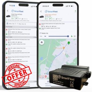 SmartFleet AT211 5 Year 4G Wired GPS Tracker No Monthly Fee Or Subscription