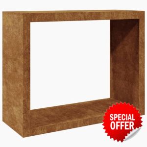 Firewood Rack 100x40x80 cm Corten Steel