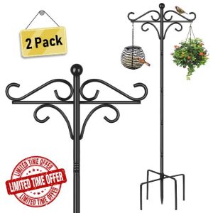 2 Pack Bird Feeders Hanging Station