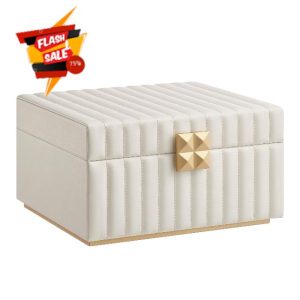 SONGMICS HOME ANAH Collection - 2-Tier Jewellery Box with Mirror