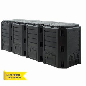 Modular Garden Composter Bin Thermal Organic Fertilizer Compost System