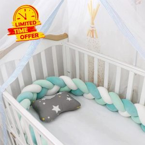EXZFW Braided Cot Bumper