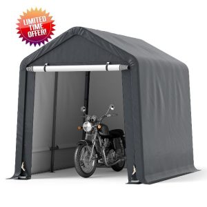 COSTWAY 7x5.2FT Garden Storage Shed