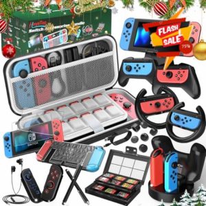 HEYSTOP 27 in1 Switch Accessory Kits for Nintendo Switch