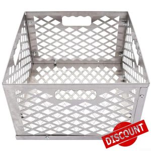 Besttoolifes 12 Inch Charcoal Firebox Basket For Oklahoma Offset