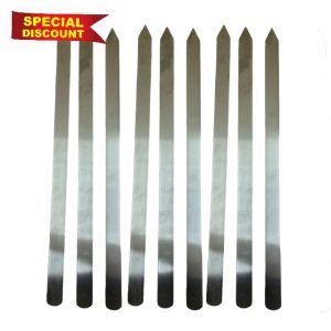 YSAMAX BBQ Kebab Skewers Stainless Steel Flat