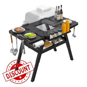Adjustable Grill Stand for Ninja Woodfire Accessories