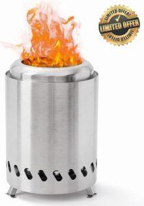 Portable Smokeless Tabletop Firepit
