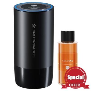 KESOCI Smart Car Diffuser: Experience Luxury with 50ml Cologne Scent - Perfume Your Journey with Ultrasonic Aroma Tech Smart Car Air Freshene
