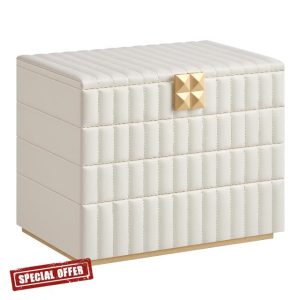 SONGMICS HOME ANAH Collection - Stackable Jewellery Box with Mirror