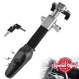 Steering Wheel Lock with Alarm