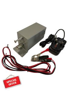 SunshineBBQs Cypriot BBQ Rotisserie Wireless Motor with Adjustable Speed & Voltage LED Display