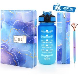 Secret Diary for Girls Water Bottle