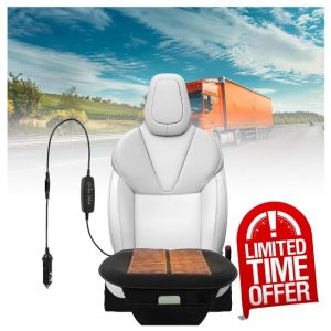 Heated Seat Covers for Back 12V UK Car Seat Warmer Plug In Heater
