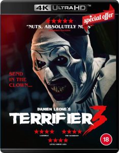 Terrifier 3 4K UHD [Region Free]