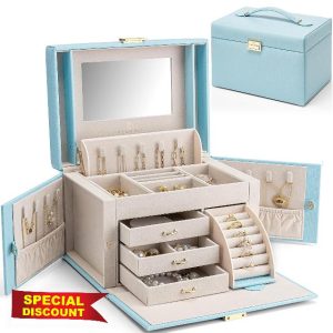 Vlando Large Jewellery Box for Women