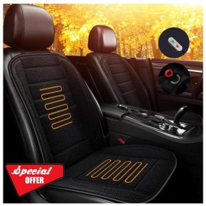 Wizvox Heating Pad Heated Seat Cover 12V UK Heated Car Seats